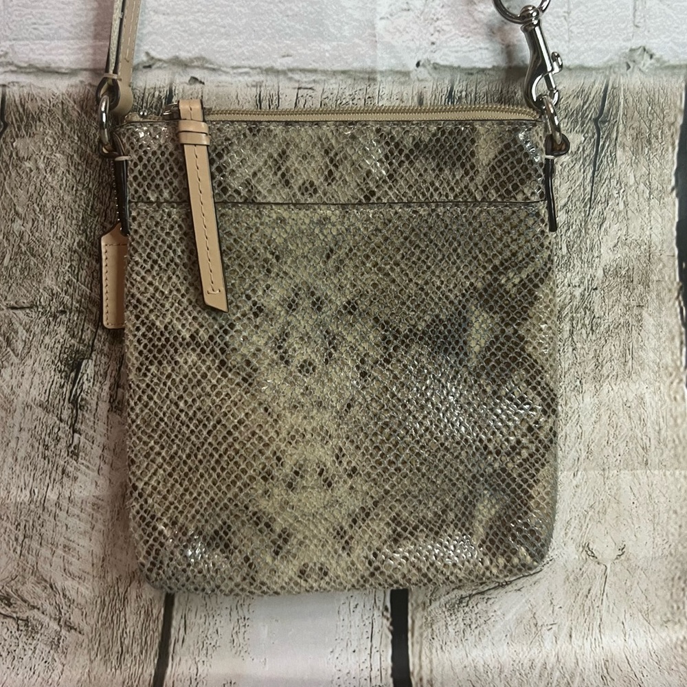 COACH - crossbody bag Snakeprint - Picture 11 of 15